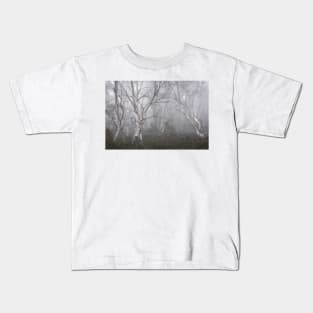 Trees In The Mist Kids T-Shirt